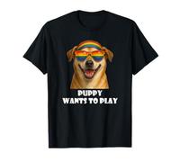 "Dog, cucciolo vuole giocare", LGBTQ, Pride gay Maglietta
