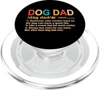 Dog Dad Definition Best Dog Dad For Daddy Funny Fathers Day PopSockets PopGrip per MagSafe