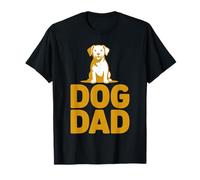 Dog Dad Funny Puppy Lover Pet Owner Cute Daily Vibes Maglietta