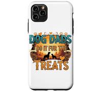 Dog Dads Do It Fur the Treats - Divertente umorismo per genitori di animali domestici Custodia per iPhone 11 Pro Max