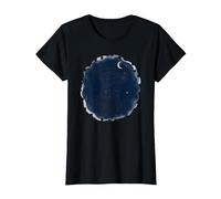 Dog Days Notti stellate Canino Celeste Maglietta, Donna, Nero, 3XL