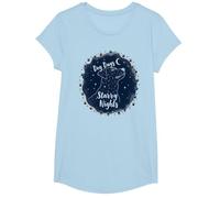 Dog Days Notti stellate Canino Celeste Maglietta, Ragazze, Celeste, L