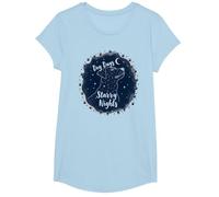 Dog Days Notti stellate Canino Celeste Maglietta, Ragazze, Celeste, XS