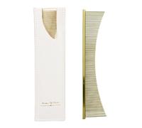 Dog Flea Comb, Ergonomic Fine-Tooth Grooming Tool, Tear Stain, 16,6 x 3,5 x 0,1 cm Demitting Care, for Sensitive Skin, Puppy Daily Brushing, Pet Hygiene Routine