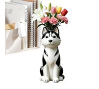 Dog Flower Vase - Flower Vase Decor | Boho Centerpiece Plant Container