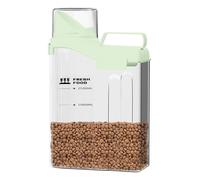 Dog Food Storage Container - 2800 ml Airtight Food Bin with Secure Locking Lid | Large Dog Fo0d Dispenser Box for Dry Kibble Flour Storage | Sealed Pet Organizer for Kitchen Balcony Pantry Area
