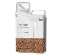 Dog Food Storage Container - 2800 ml Airtight Food Bin with Secure Locking Lid | Large Dog Fo0d Dispenser Box for Dry Kibble Flour Storage | Sealed Pet Organizer for Kitchen Balcony Pantry Area