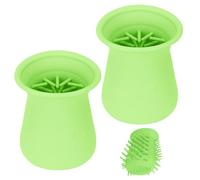 Dog Foot Washer Cup, Foot Washer Cup, Soft and Comfortable Portable Paw Washer for Dogs, Easy-to-Use Foot Washer Cup for Traveling, Home, Camping, Walking, Keeps Dog Paws Clean and Fresh