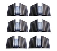 Dog Gate Supporto Piedi 6 Pezzi - Base Di Supporto Di Recinzione Per Animali Domestici Per Porte Di Sicurezza Del Cani | Accessori Per L'Informazione Play Playpen Bambino