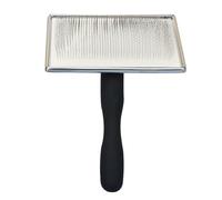 Dog Grooming Brush, Cat Shedding Comb, Compact Metal Needles Pet Supplies Cleaning Tools Kitten Dematting Equipment Undercoat Rake Hair Remover for All Types
