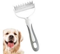Dog Grooming Comb, Pet Detangling Comb, Double-Sided Dog Brush, Dog Hair Detangler, Dog Hair Brush, Pet Grooming Comb, Dog Grooming Accessories, Dog Matting Comb, Grooming Comb For Dogs