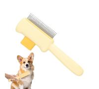Dog Grooming Comb - Shedding Massage Tool For Puppy | Pet Supplies Grooming Accessories | Gentle Deshedding Brush For Small Medium Large Kitten Bunny Hamster, Hair Removal And Coat Care