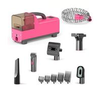 Dog Grooming Kit and Dog Hair Vacuum Cleaner, 2.5L Capacity Pet Grooming Vacuum Cleaner, 11000kpa Strong Suction Power 99% Pet Hair, 7 Tools, Shedding Pet Hair