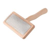 Dog Grooming Pin Brush - Extra Long Flat Slicker Brush, Professional Pet
