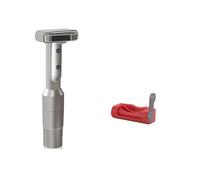 dog grooming vacuum attachment, Spazzola for aspirapolvere for cani con tubo di prolunga, compatibile con Dyson V7, V8, V10, V11, V12, V15, cattura i peli morti degli animali a pelo lungo.,for Groomi