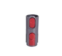 dog grooming vacuum attachment, Spazzola for la toelettatura di cani e gatti a pelo corto, compatibile con Dyson V6/V7/V8/V10/V11/V15, prolunga for spazzola for la depilazione, interruttore a grillett