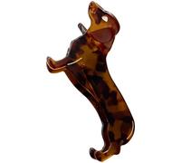 Dog Hair Clips, Dachshund Hair Accessories, 3,15 x 1,77 pollici Cartoon Stylish Ponytail, Bun Holder Gift for Thanksgiving & Holidays, Women, and Puppy Lovers