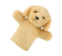 Dog Hand Puppet 30cm Soft Plush Animal Toy For Kids Storytelling Play | Cuddly Plush Hand Puppet With Movable Mouth For Imaginative Role Play. Great For Homeschooling, Parties, And Gift Giving.
