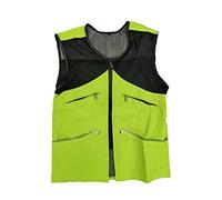 Dog Handler Training Vest Gilet da Addestratore Cane Giacca Allenamento Senza Maniche Tessuto Antistrappo Poliestere Traspirante Protezione da, Verde, M