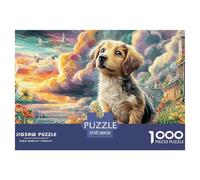 Dog in GardenFormidable 1000-Piece Jigsaw Puzzles for Adults An Odyssey of Impossible, Hard, And Difficult Challenging Puzzle Educational Games - The Ultimate Gift for Dedicated Adult And Teen Puzzle