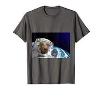 Dog in Space Weimaraner Maglietta