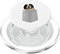 Dog in Your Pocket St. Bernard PopSockets PopGrip per MagSafe