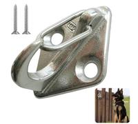 Dog Lead Hook - Heavy Duty Hanger, General Size with Wall Mount, Solid Iron Hardware, Secure Puppy Tether Point, for Mudroom Entryway Organization and Garage Interior Pet Storage