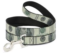 Dog Leash 100 Dollar Bill C/U NARROW 0.5"