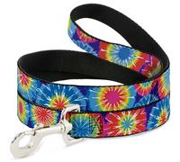 Dog Leash 6-FEET 70's Tie Dye