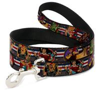 Dog Leash 6-FEET DC Bombshell Pin-Up Girls WIDE 1.5"