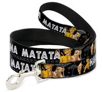 Dog Leash 6-FEET - Lion King Simba & Nala HAKUNA MATATA
