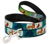 Dog Leash 6-FEET - Lion King Simba, Pumba & Timon Growing Up