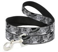 Dog Leash 6-FEET Mi Vida Loca WIDE 1.5"