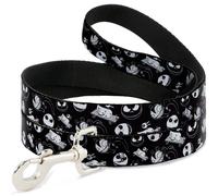 Dog Leash 6-FEET Nightmare Before Christmas Jack Expressions/Scary Teddy/Killer