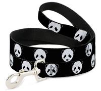 Dog Leash 6-FEET Panda Bear Repeat
