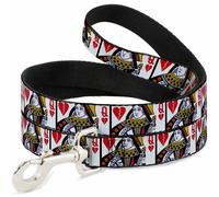 Dog Leash 6-FEET Queen of Broken Hearts