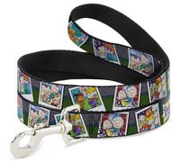 Dog Leash 6-FEET RUGRATS Character Snapshots WIDE 1.5"