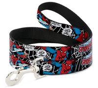 Dog Leash 6-FEET Spider-Man in Action2 w/AMAZING SPIDER-MAN