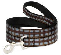 Dog Leash 6-FEET Star Wars Chewbacca Bandolier Bounding Browns/Gray