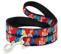 Dog Leash 6-FEET The Little Mermaid Under the Sea Scenes