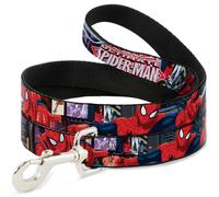 Dog Leash 6-FEET THE ULTIMATE SPIDER-MAN Swinging City Poses