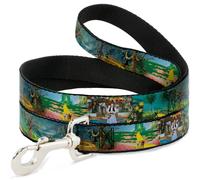 Dog Leash 6-FEET The Wizard of Oz Yellow Brick Road Scenes