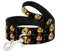 Dog Leash Big Eye Owl NARROW 0.5"