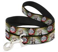 Dog Leash DEMON SLAYER Sanemi Shinazugawa Pose and Title Logo