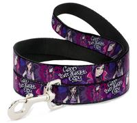 Dog Leash Descendants Mal 3-Poses GOOD ISN'T ALWAYS/Hearts/Dragons EASY Purples/