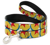 Dog Leash Disney Pixar Luxo Ball Repeat White/Yellow/Blue/Red