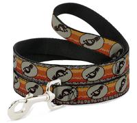 Dog Leash Kokopelli Icon/Western Tan/Brown/Reds