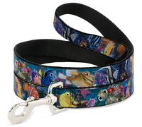 Dog Leash Nemo & Friends Group NARROW 0.5"