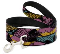 Dog Leash Nightmare Before Christmas Sally Dress Patchwork WIDE 1.5"