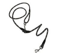 Dog Leash, Nylon Animali che addestrano il guinzaglio a piedi con cucitura riflettente Crossbody Regolable Cross Dog Guinze (UN)